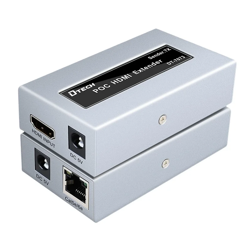 Extensor HDMI 1080p 60HZ RJ45 50M Ethernet LAN Cat5 Cat6 4K Extensor hdmi