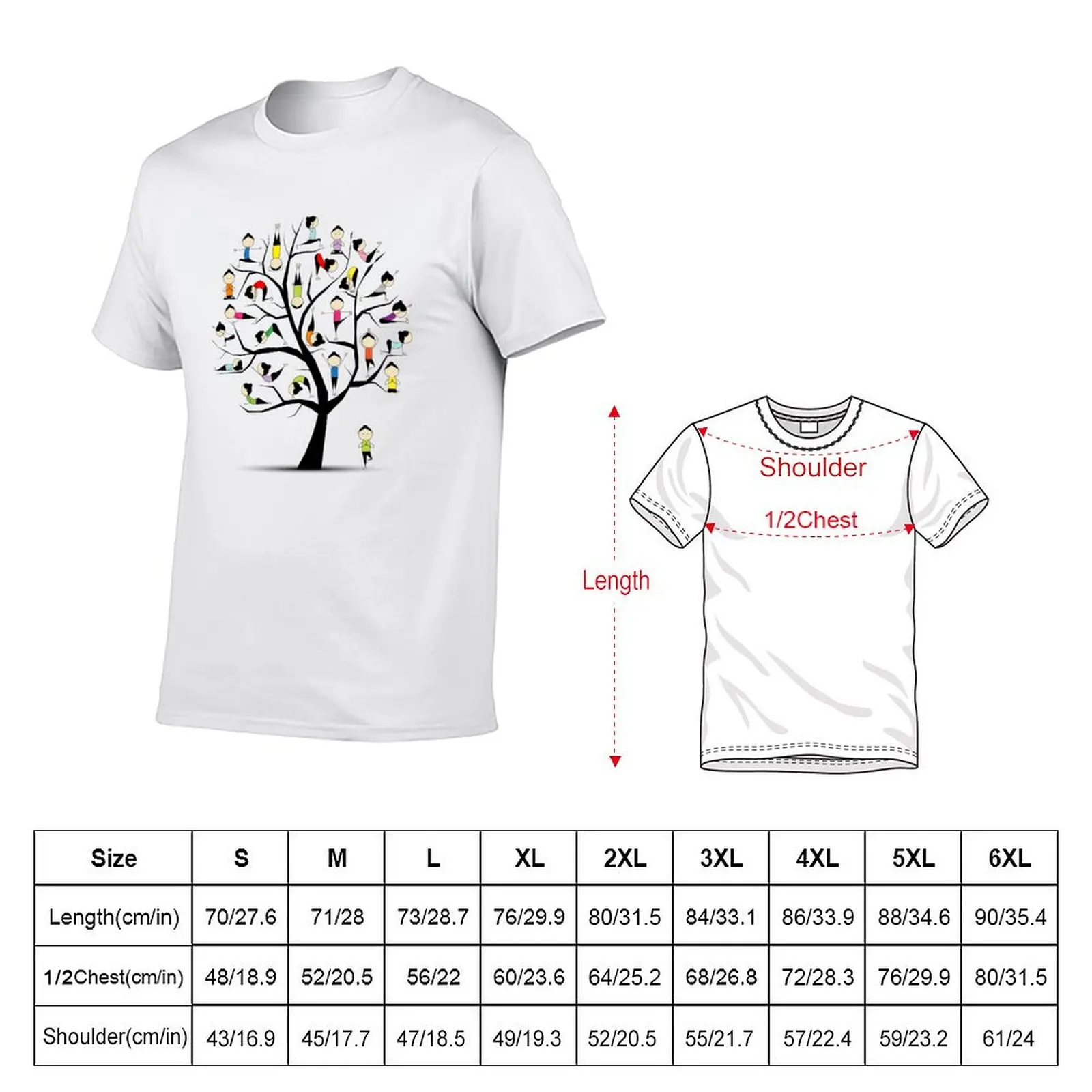 Yoga practice, art tree concept. Asana set for yoga lover T-Shirt essential t shirt funny t shirts dark humor T-Shirt