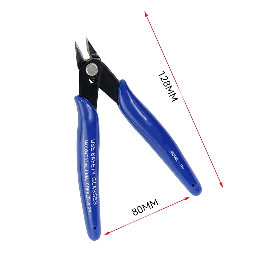 KATWAY Multi-Functional Pliers Stainless Steel Electrical Wire Cable Cutters Side Snips Diagonal Side Cutting Nippers HH-AA05