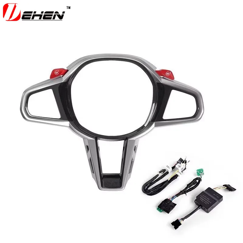 For BMW M1M2 Button 1 2 3 4 Series G20 G22 G23 G26 G42 I3 I4 M240i G80 G82 G83 G87 M3 CS Steering Wheel Decorative Cover Plate