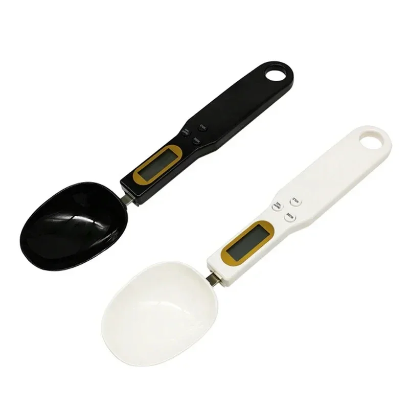 

Electronic Kitchen Scale 500g 0.1g Spoon Scale Display Digital Weight Measuring Spoon Digital Mini Kitchen Tool Black