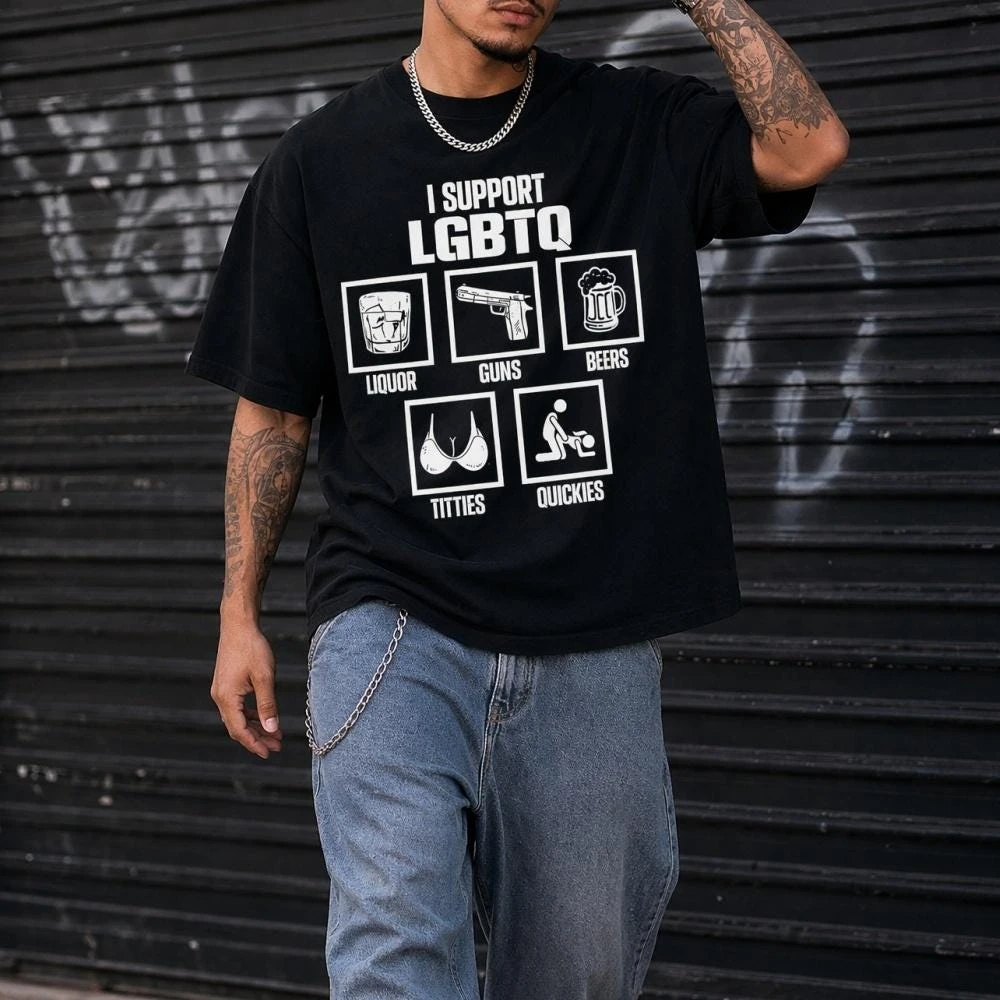 I Support LGBTQ Shirt, Funny Meme Shirt, Pride Month T-shirt, LGBTQ Support T-Shirt, Social Justice Apparel
