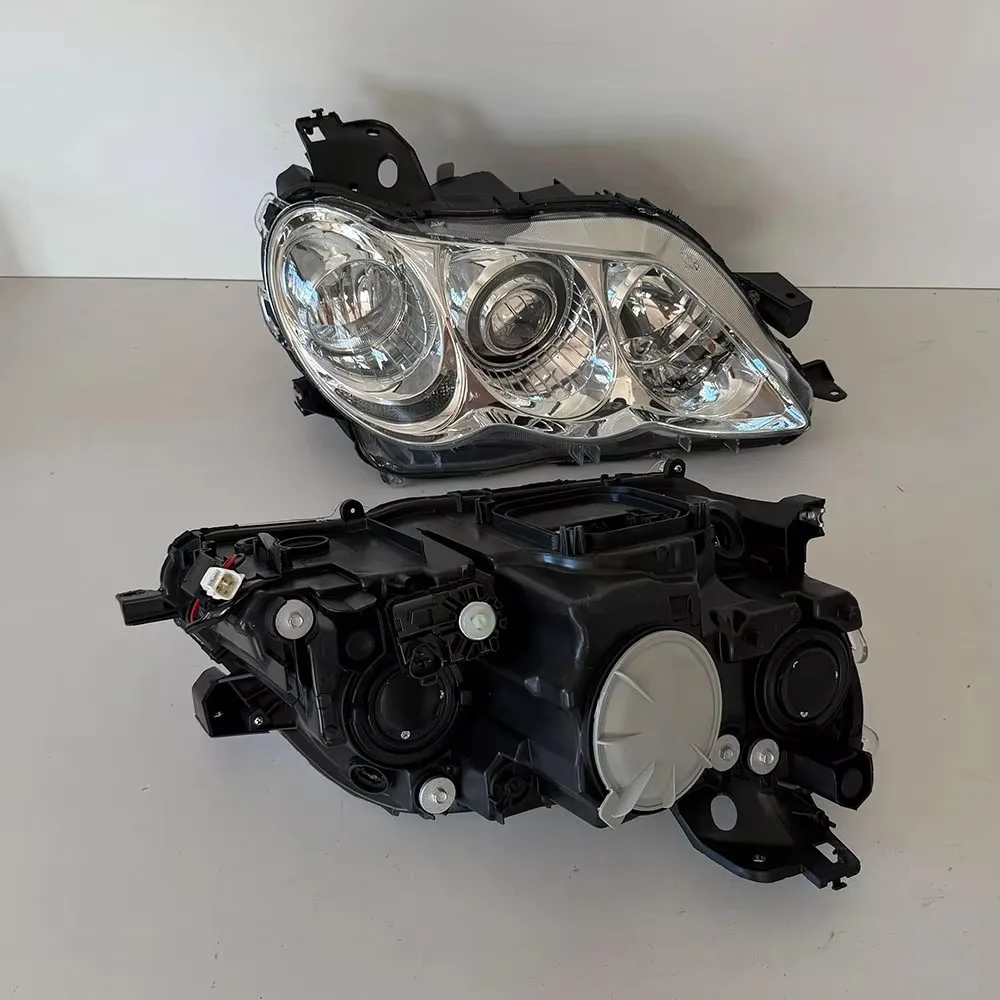 Car Headlights for Toyota Mark X Mark-X Reiz ZRX112 Halogen HID Head Lamp Turn Signal  2005 to 2009 a Pair