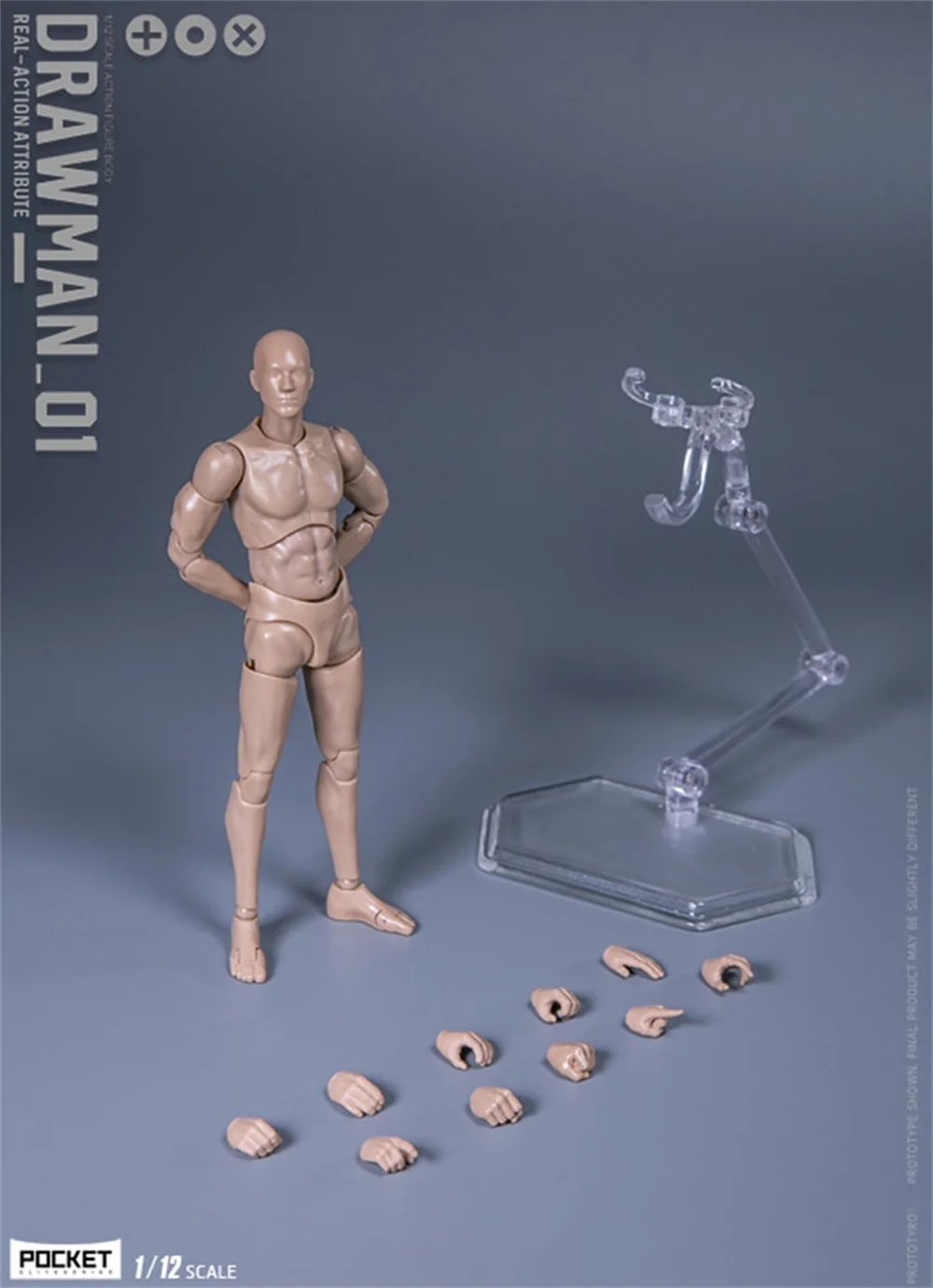 1/12th DAMTOYS DPS01 DPS02 Painting Man Testman Crash Test Dummy 6 