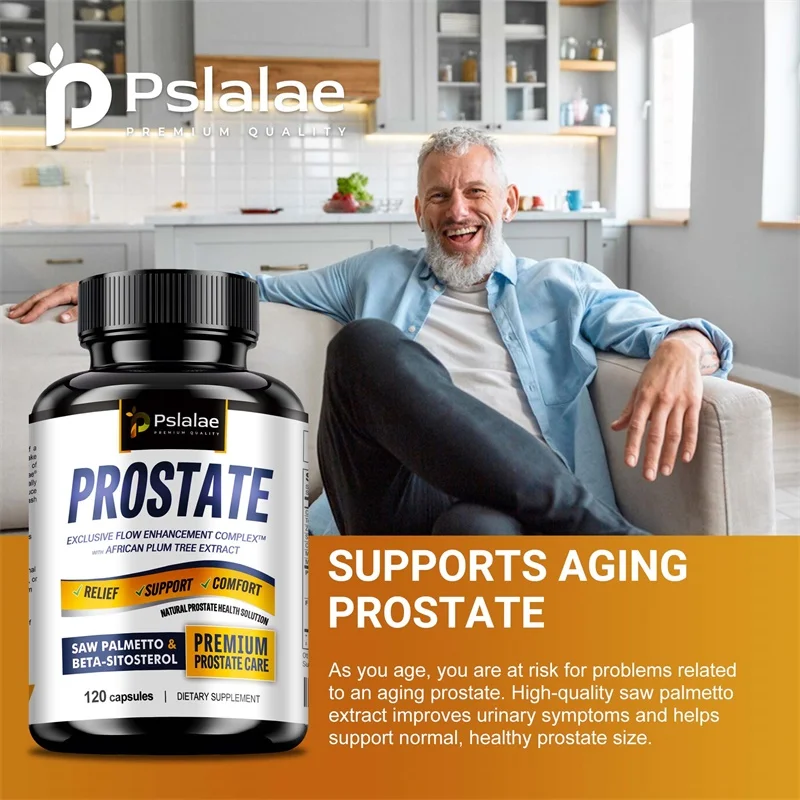 

Prostate Supplements - Supports Urinary Function and Prostate Health, Bladder Control, and Improved Sleep Quality
