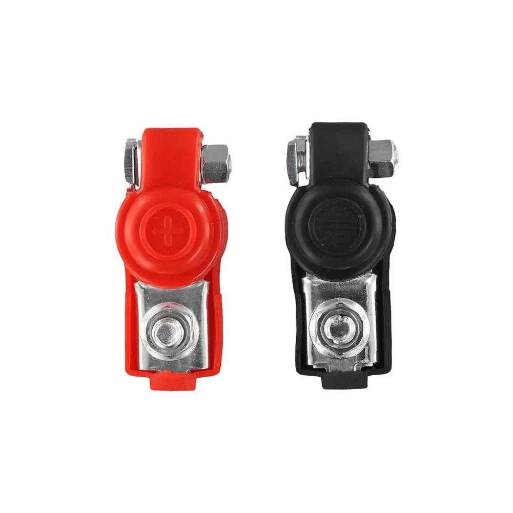 Car Battery Pile Head Pure Copper Thickened Connection Clamp Auto Battery Post Joint Low Current Consumption Anti-corrosion Tool