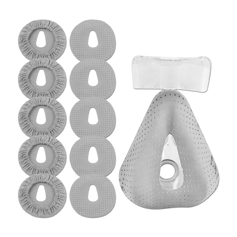2/5/10/15/20PCS Universal Nasal CPAP Mask Liners CPAP Mask Covers Pad for Most CPAP Full Face Nasal Masks Reusable & Washable