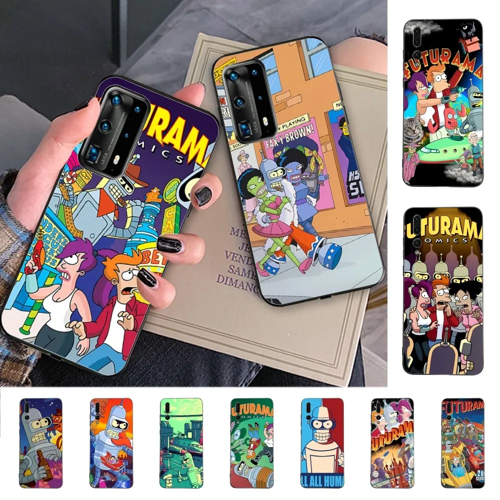 Cute F-Futurama For Kid Phone Case For Huawei P 8 9 10 20 30 40 50 Pro Lite Psmart Honor 10 Lite 70 Mate 20lite