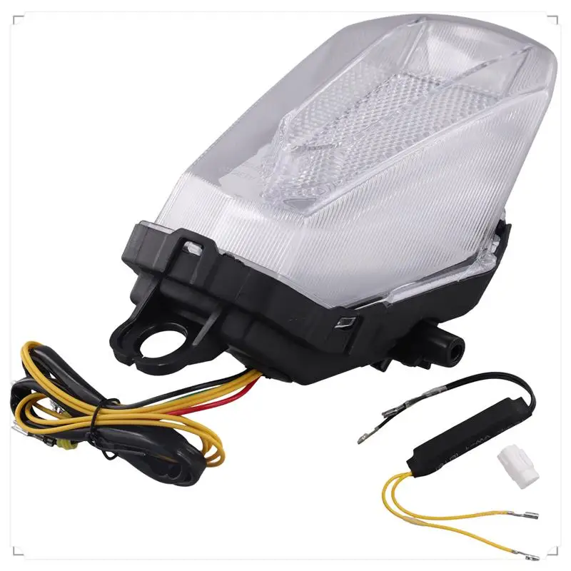 

Turn Signal Brake Taillight Integrated Rear Tail Light For Suzuki GSXR1000 GSXR1000R 2017-2024 Motorcycle Transparent