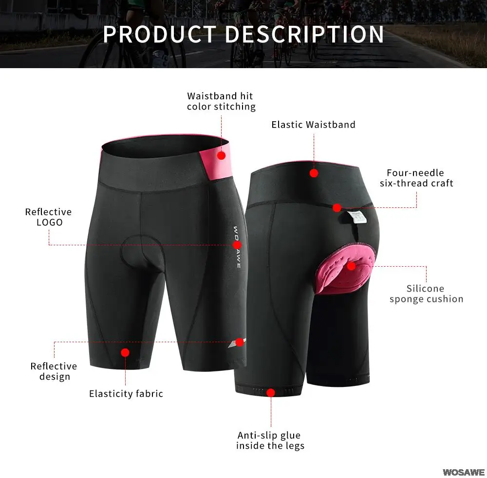 Short de cyclisme pour femmes, pantalon court d'équitation, extensible, respirant, basique, résistant, vêtements féminins, survêtement