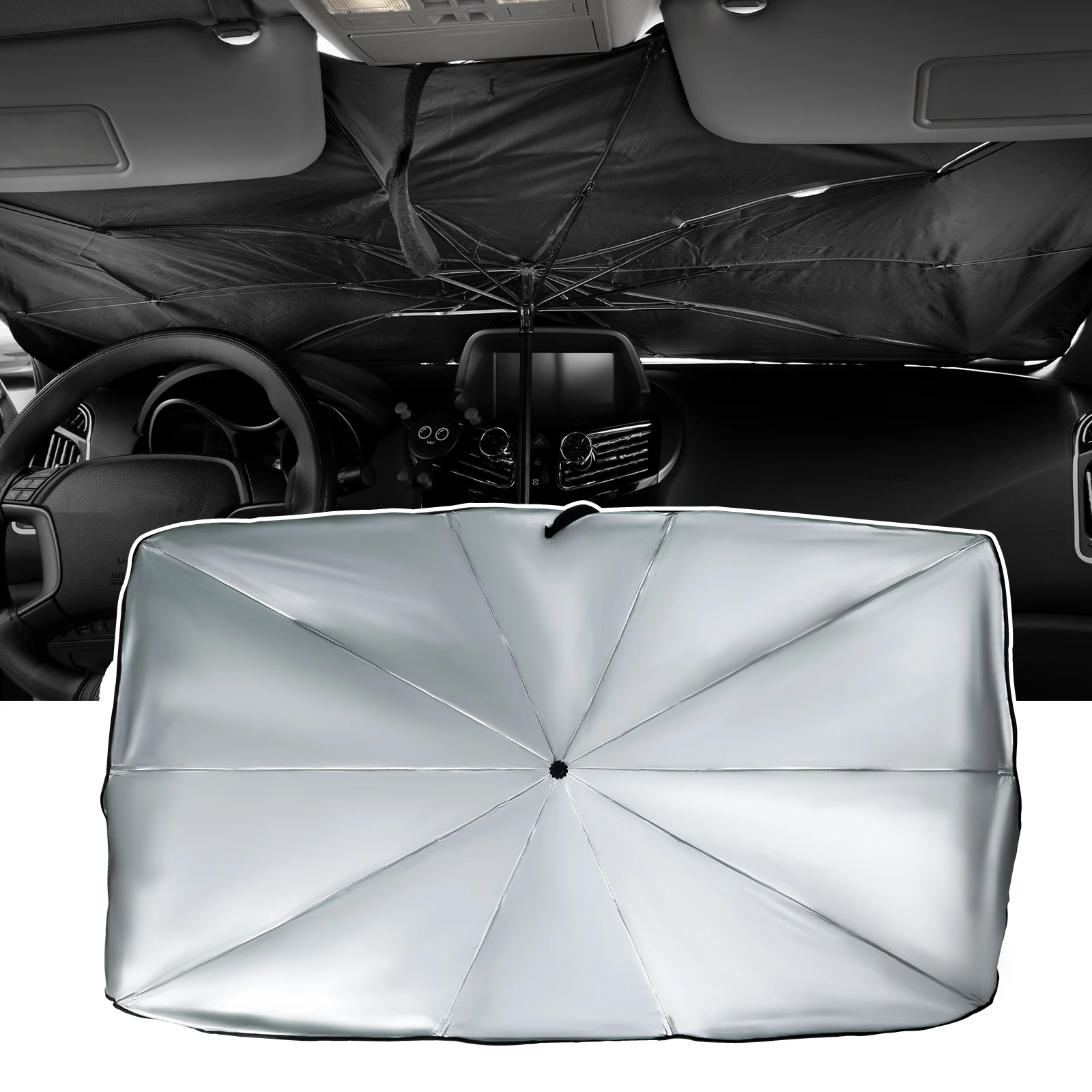 Car Parasol Windshield Cover UV Protector Sun Shade Umbrella Front Window Folding Visor For Toyota VW Nissan Ford BMW Honda