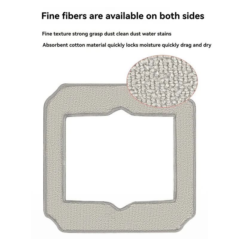 

AT43-Mop Cloth For Ecovacs Winboot Mini Window Cleaning Robots Cloth Window Cleaning Robots Accessories