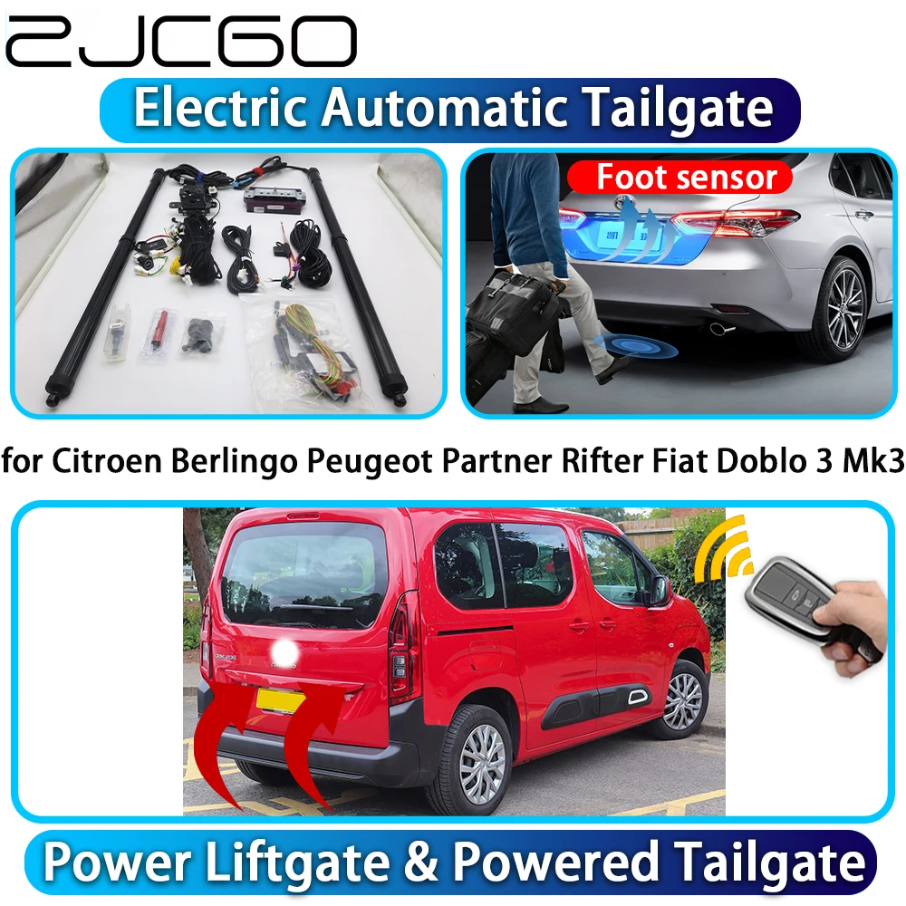 

for Citroen Berlingo Peugeot Partner Rifter Fiat Doblo 3 Mk3 Automatic Power Liftgate Powered Tailgate Intelligent Trunk Lift