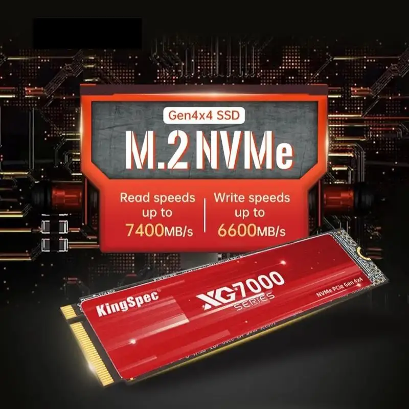 New! SSD M2 Gen4 NVMe 1TB 2TB 4TB Drive M.2 2280 PCIe 4.0 HDD Nmve Hard Disk Drives Internal Solid State Drive for PS5