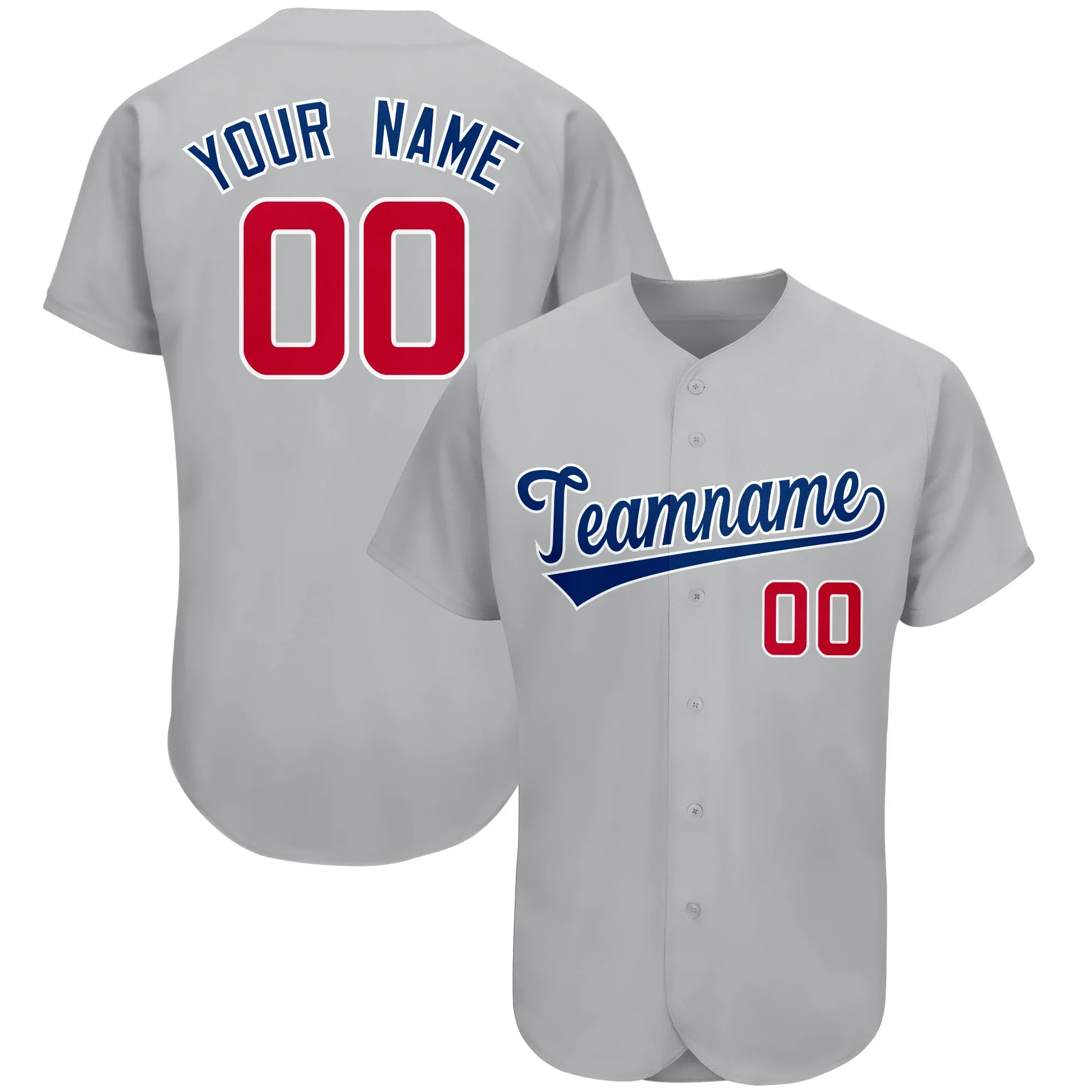 Personalized Custom Baseball Shirt Sublimation Printed Team Name Number Baseball Jersey Softball Game Training Shirt Men/Youth