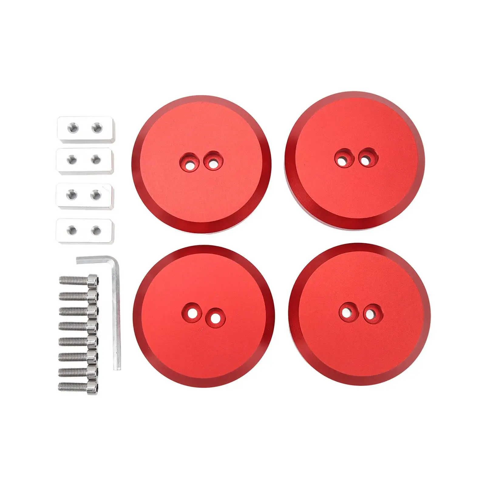 

Leave in Lifting Pads Sturdy Aluminum Rustproof Durable Jack Pad Adapter for 964 993 996 997 944 911 boxster cayman