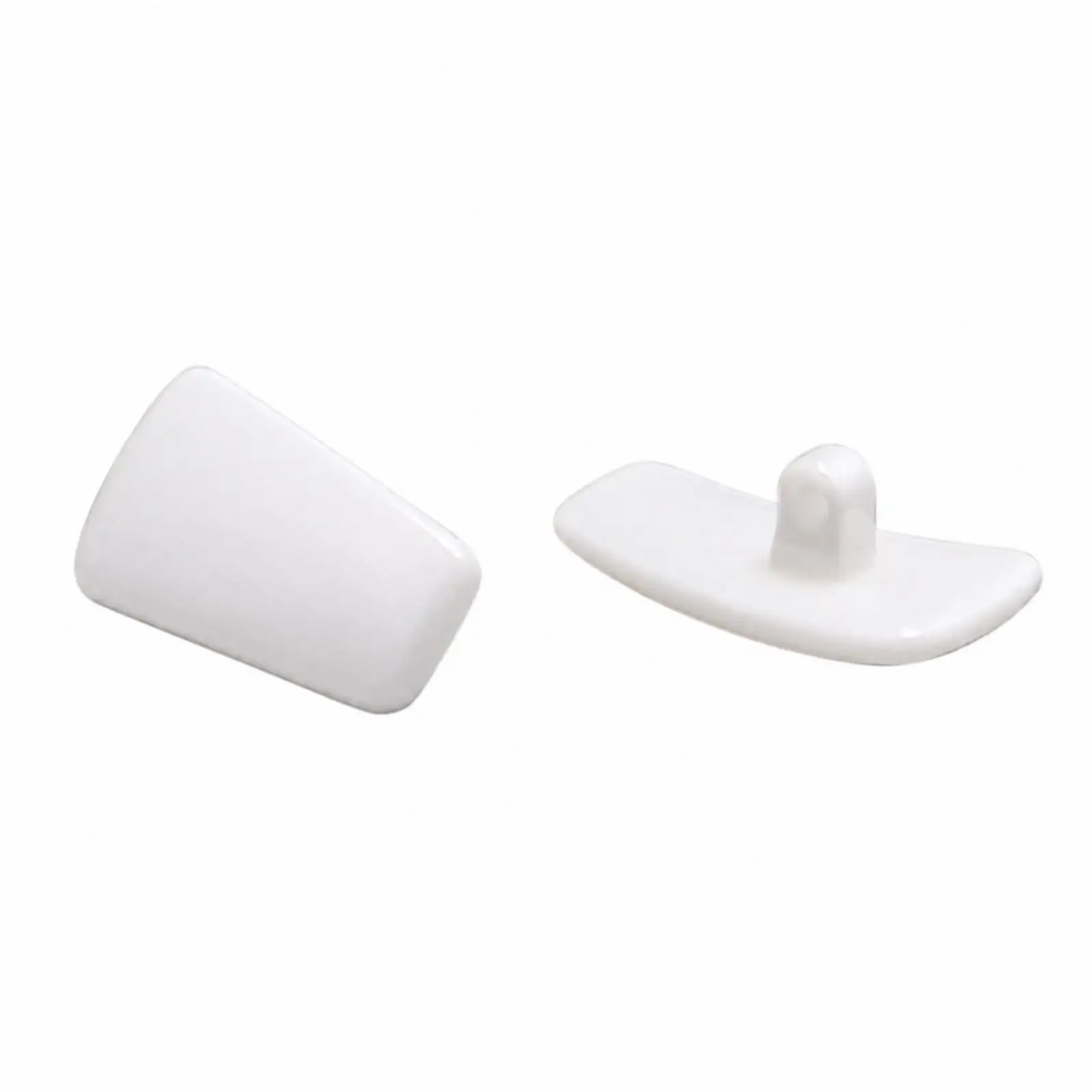 Eyeglass Nose Pad Resistant Ceramic Nose Pad Nonslip Eyewear Accessory for Everyday Wear, Readings, Work