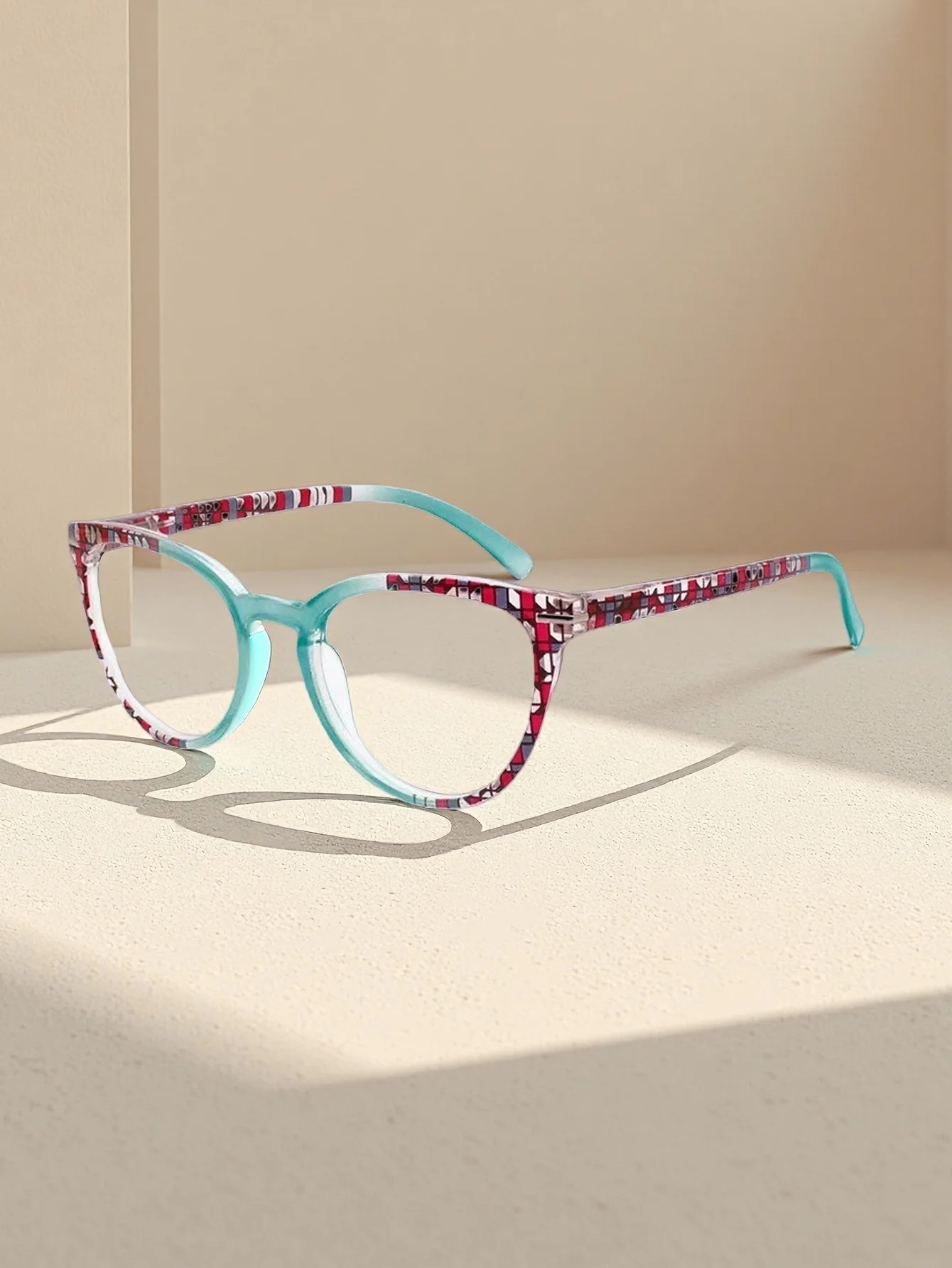 Neue Mode High-Definition-Lesebrille weibliche Katzenauge Cartoon Blume große Box Augenschutz eleganten Trend High-End-Lesung