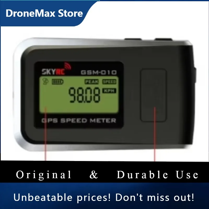 DroMaGPS Speed Meter/ Tester With Quick Positioning, Recording Speed And Altitude Function For RC Car, Airplane And Helicopter