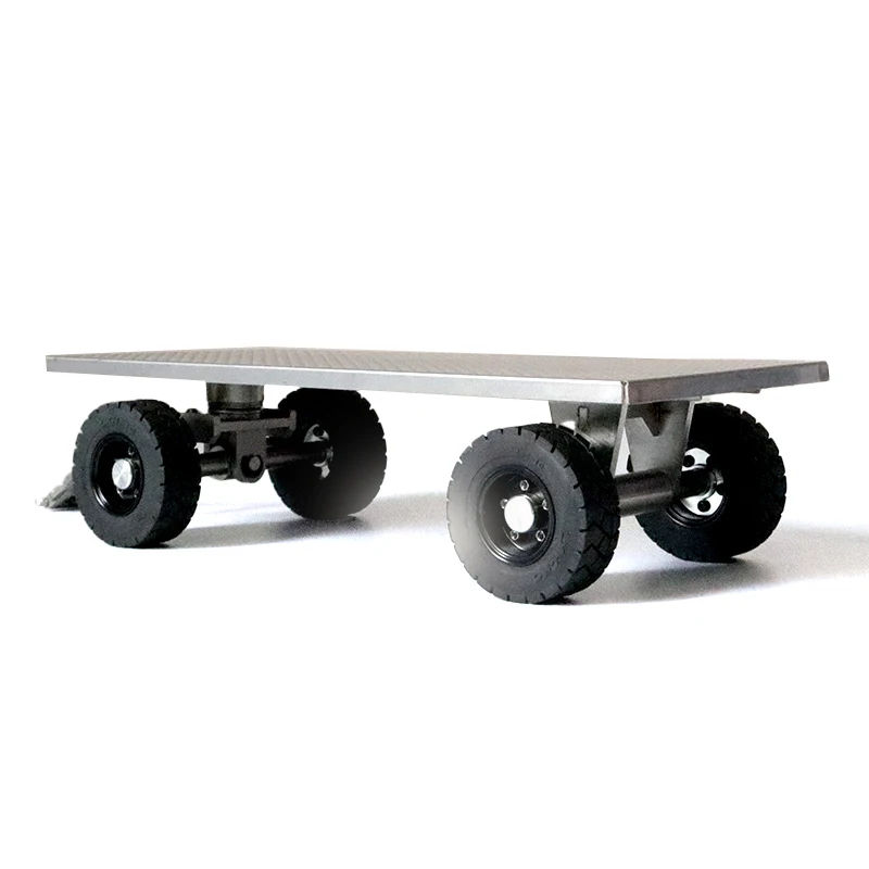 1/14 Metal RC Trailer for RC Hydraulic Forklift TAMIYAYA LESU Trucks Remote Control Cars Vehicle Model TH18490-SMT4
