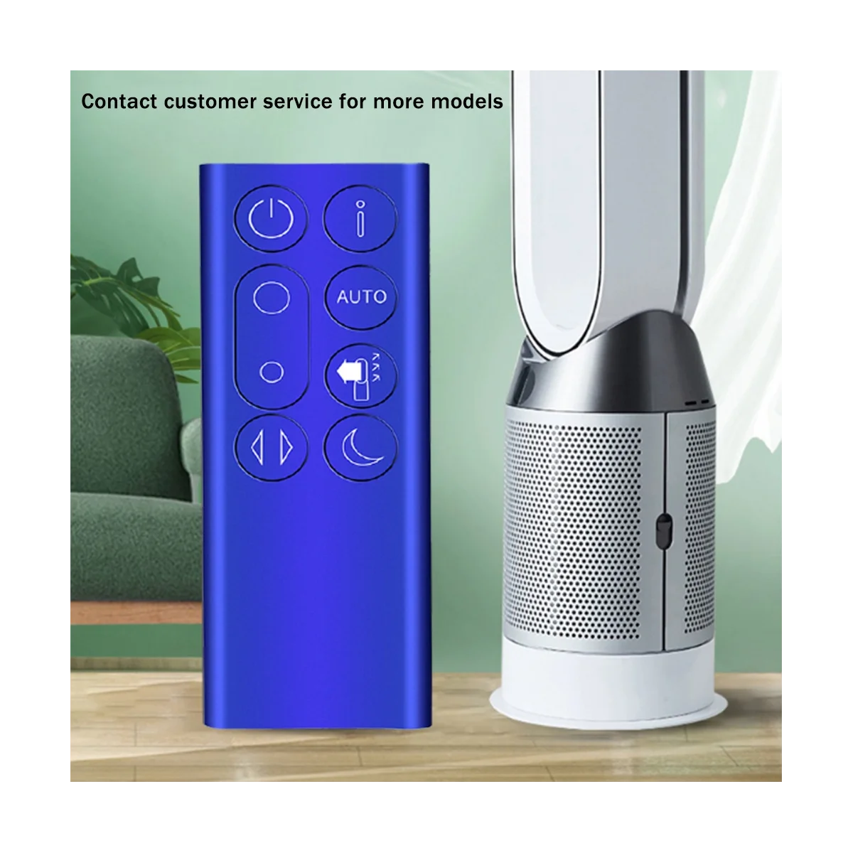 Replacement Remote Control Suitable for Dyson TP04 DP04 Air Purifier Leafless Fan Remote Control