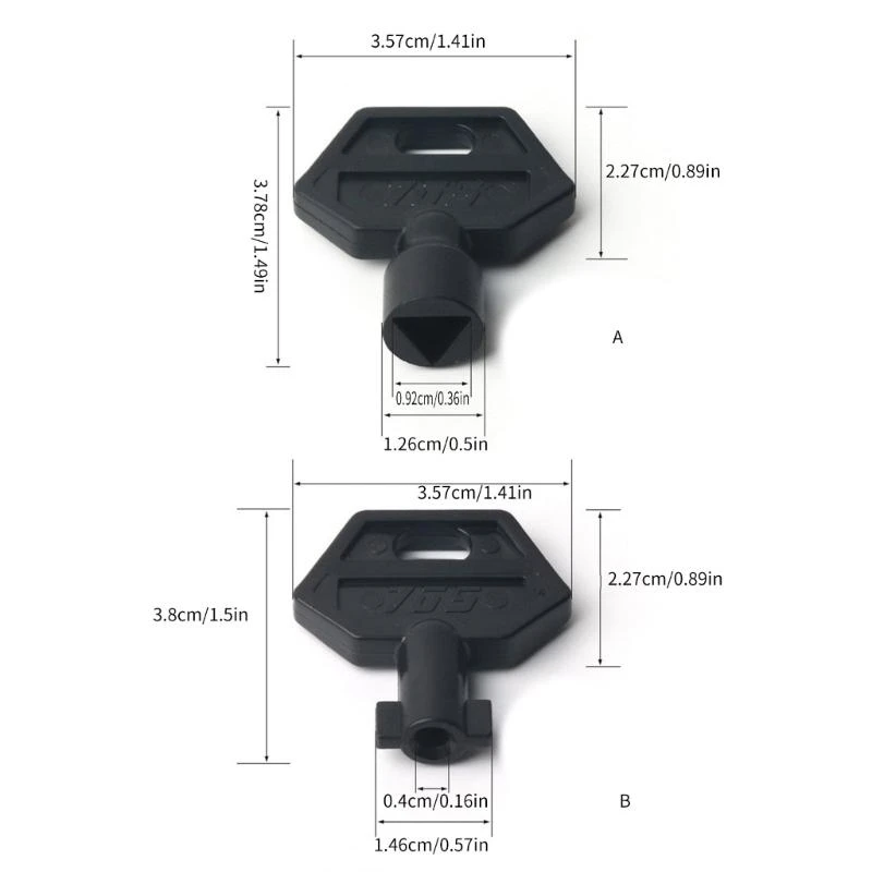 652F High Strength Inner Wrench Versatile Wrench Plastic Small Wrench Simple Operation for Easy Screw Tightening & Loosening