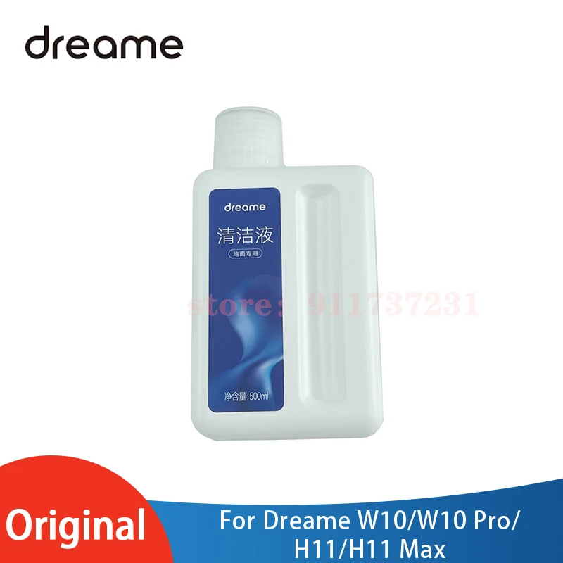 

Original Floor Cleaning Solution for Dreame H11/H11 Max/H12/M12/W10/W10 Pro Vacuum Cleaner Spare Parts Fluid 500ML