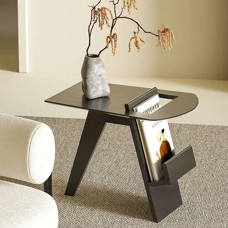 

Unique Square Moving Side Table Minimalist Small Mobile Nordic Bedroom Sofa Side Table Entryway Hallway Escrivaninha Furniture