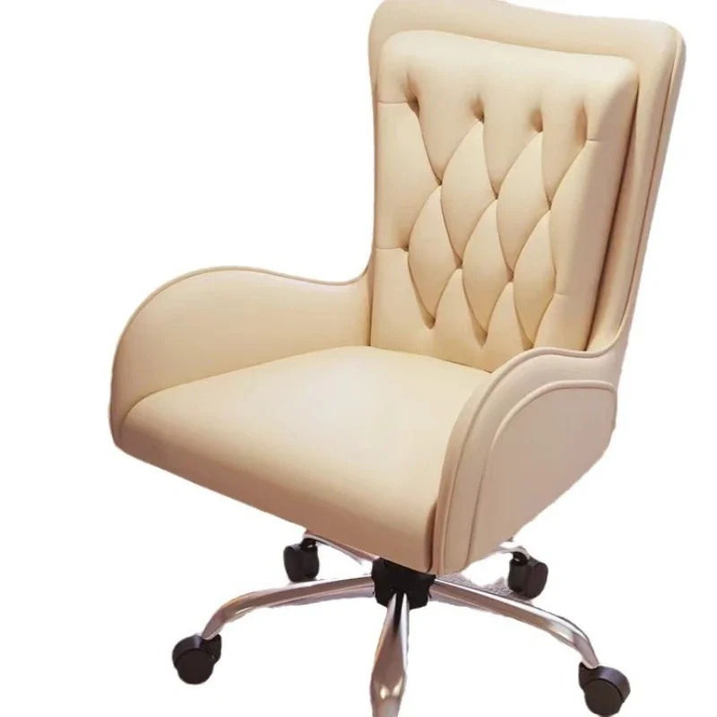 

Computer chair rotatable lifting makeup stool girls bedroom backrest makeup manicure