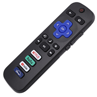 Roku-tv replacement remote for TCL Roku/Hisense Roku/Onn Roku/Philips Roku smart TV (not for Roku Stick and box)