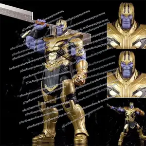 Marvel SHFiguarts Thanos figura vengadores Infinity War BJD figuras de accion juguete de modelos coleccionables para regalo de cumpleanos AliExpress
