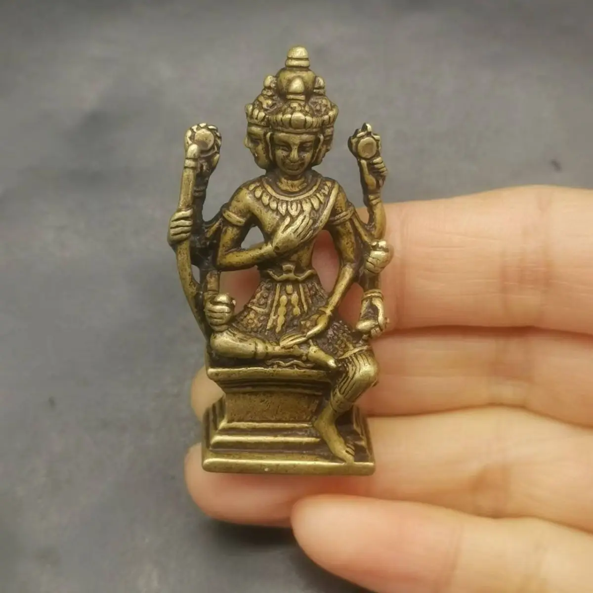 Tibet Tibetan Four-Faced Brahma Statues Figurines Lucky Ornaments Home Decoration gifts