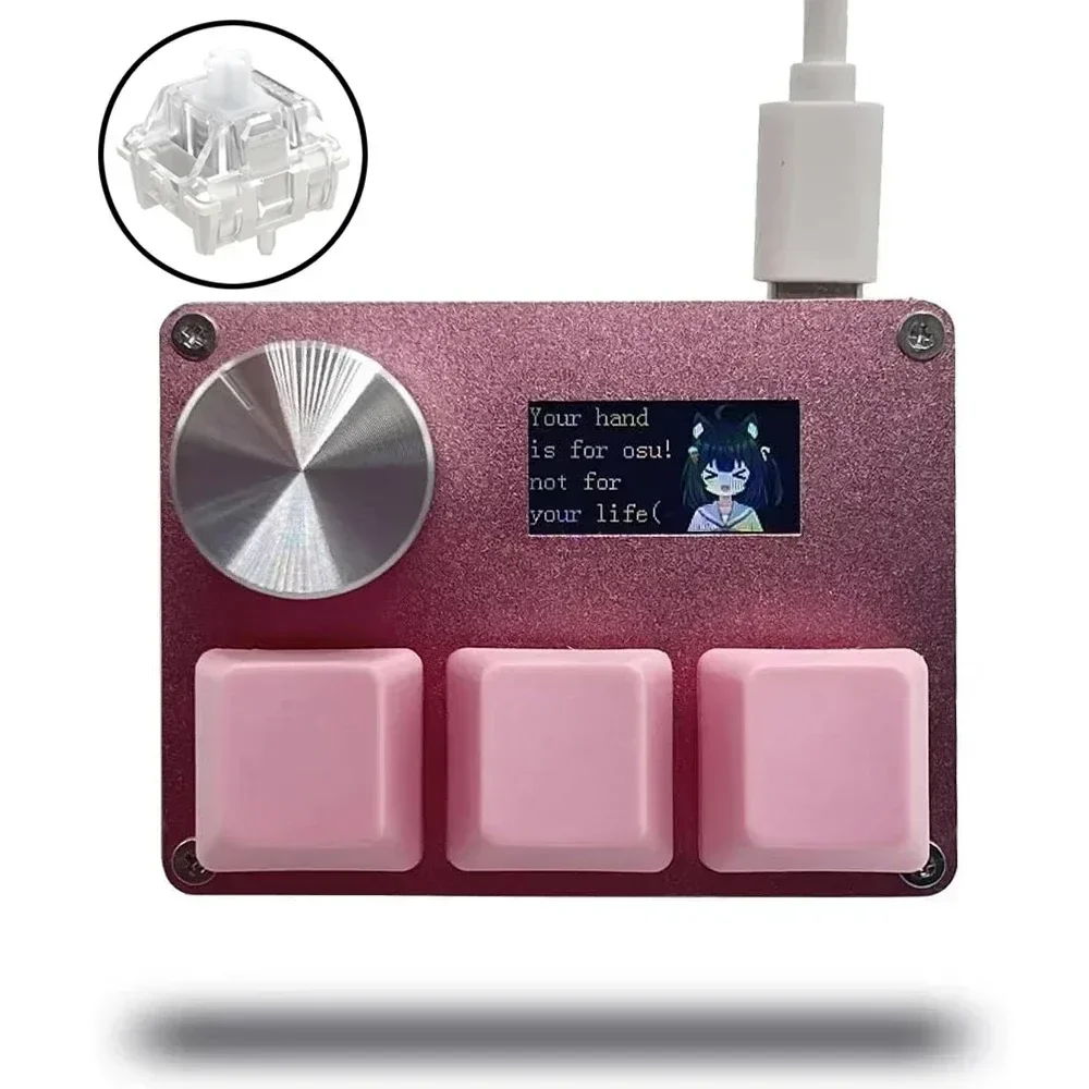 

Gateron Ks-20 White Switches Sayodevice Osu O3c Rapid Trigger Magnetic Switches With Knob Keyboard Screen Copy Paste Shotcut