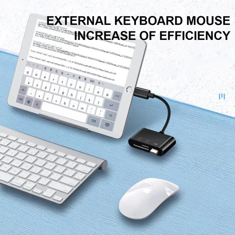 Lettore di schede da tipo C a SD cavo USB OTG Mini adattatore per lettore di schede SD/TF trasferimento dati per telefono cellulare Macbook Samsung Huawei