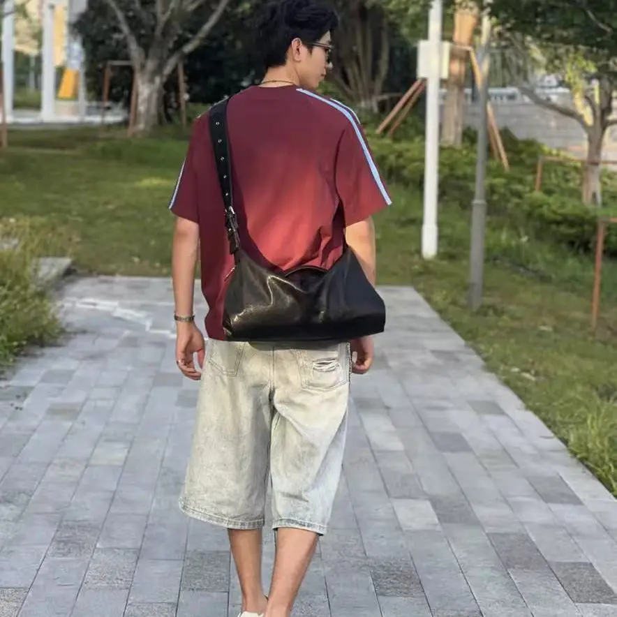 

New Men's Crossbody Bag: Casual, Premium, Large Capacity Commuter Tote Shoulder Bag