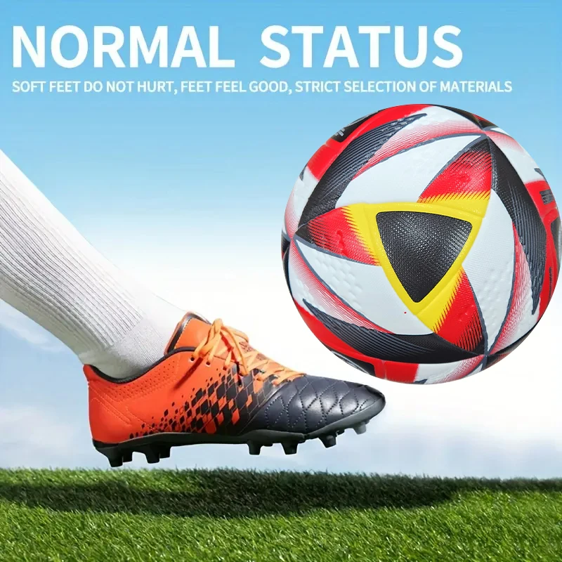 High Quality Soccer Balls Official Size 4/5 PU Material Seamless Goal Team Outdoor Match Game Football Training Ballon De Foot