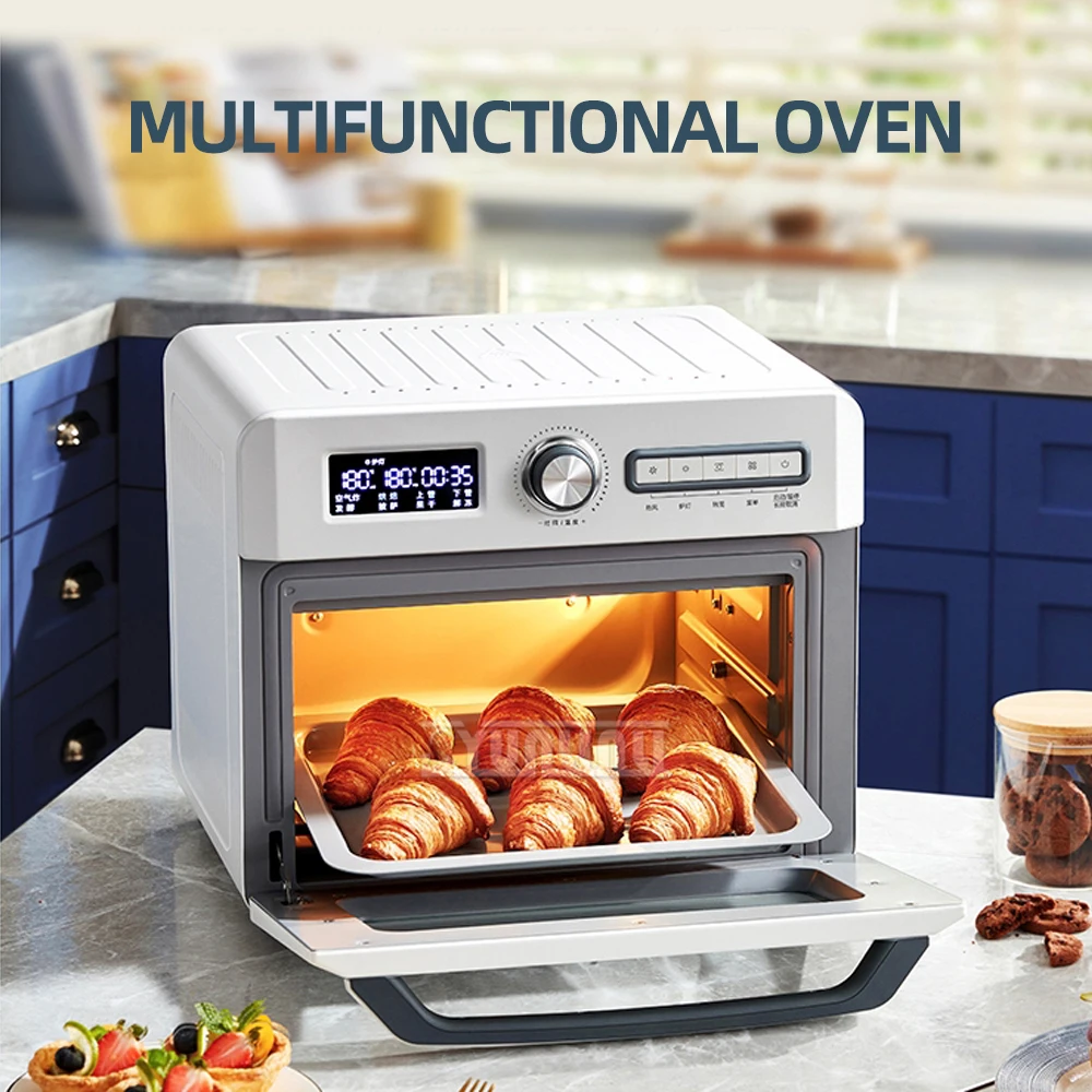 Full-automatic Air Fryer Baking Oven Large-Capacity Household Stainless Steel Toaster Grill Elektrikli Ev Aletleri Mutfak