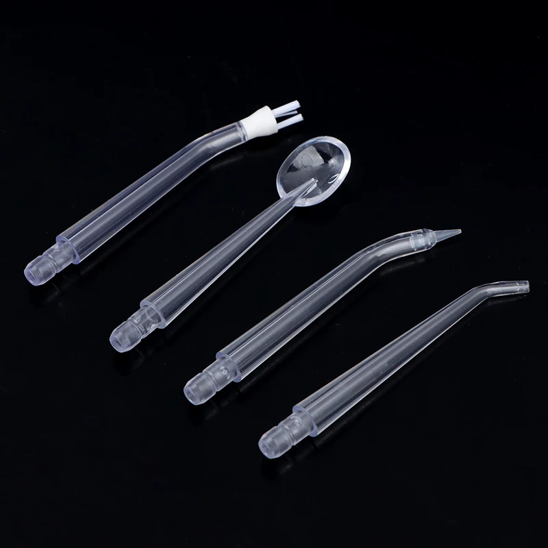 【K】4 Pcs/Set 360° Rotatable Replaceable Oral Dental Nozzles For Oral Irrigator Dental Water Jet Mouthwash Flosser
