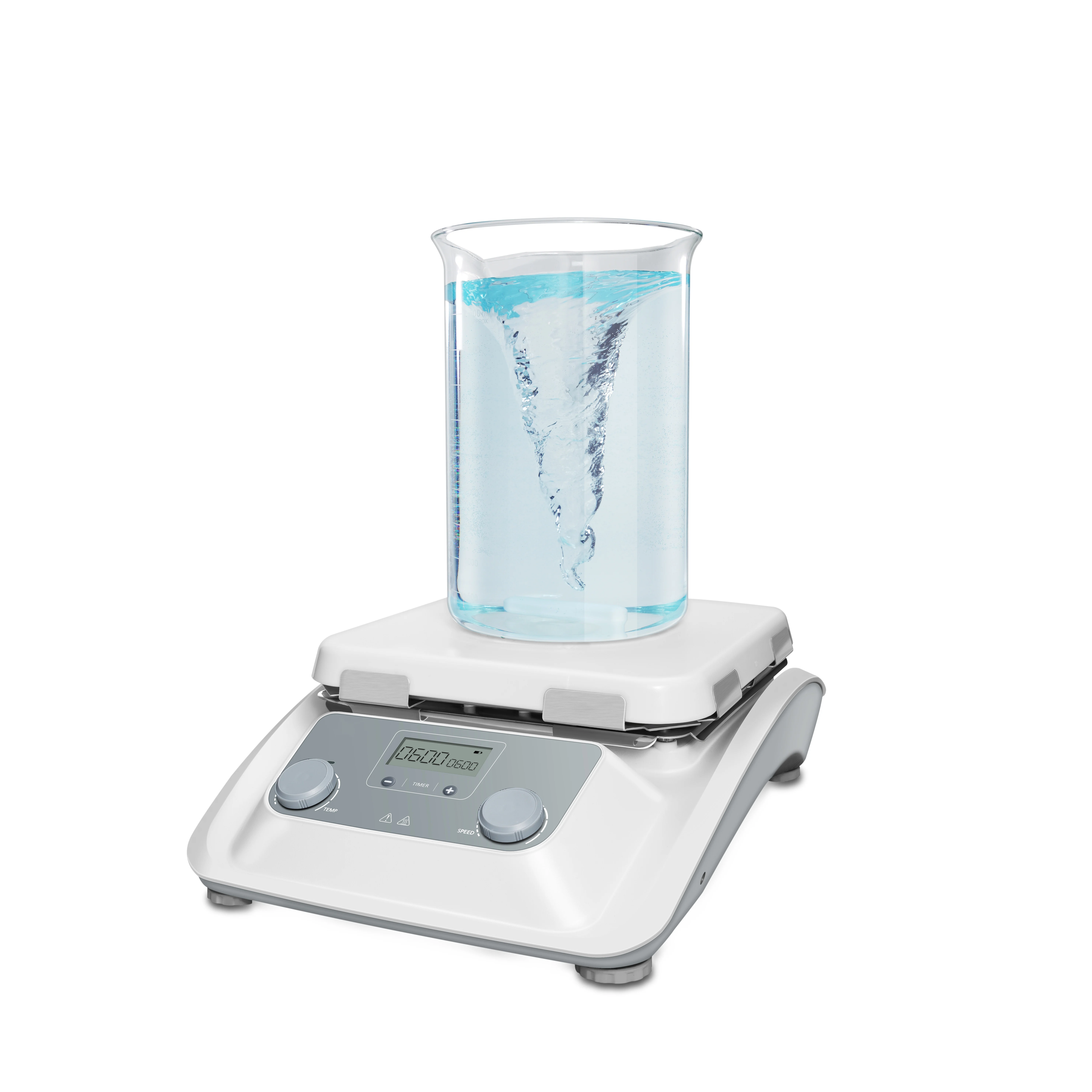 

NADE MS10-H500-Pro 30L Volume LCD Digital 10 inch Square Hotplate Magnetic Stirrer used in chemical synthesis, physical etc