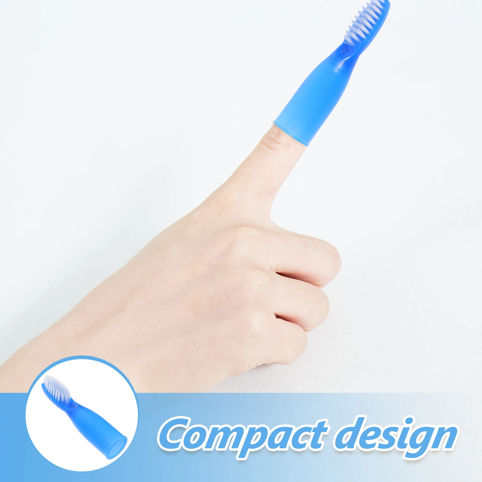 10pcs 부드러운 강모 칫솔 미니 짧은 손잡이 일회용 위생 안전 항목 교도소 사용 구강 청소 브러시