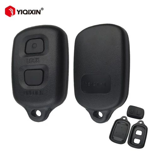 Чехол для автомобильного ключа YIQIXIN с 2 кнопками для Toyota RAV4 Corolla 1998-1999, замена брелока