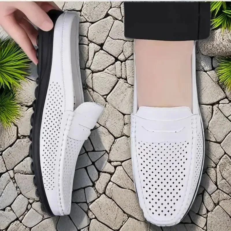 Zapatos كاجوال دي مودا كلاسيكوس، مضاد للتساقط، مقاوم آل ديسيجست، سينسيلوس واي أنيقة، دي ألتا كاليوريوس