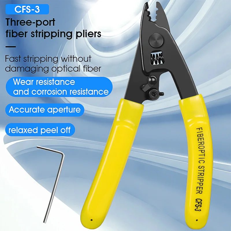 

CFS-2/CFS-3/FO103-S Fiber Optical Stripper/ Pliers/ Wire Strippers FTTH Tools Optical Fiber Stripping Pliers