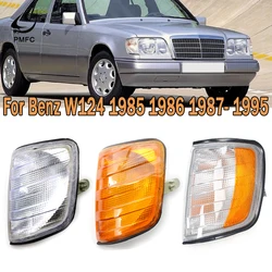 Luz de esquina delantera del coche, lámpara indicadora de señal de giro para Mercedes Benz Clase E W124 1985-1994 1995 1996 1248261243 1248261143