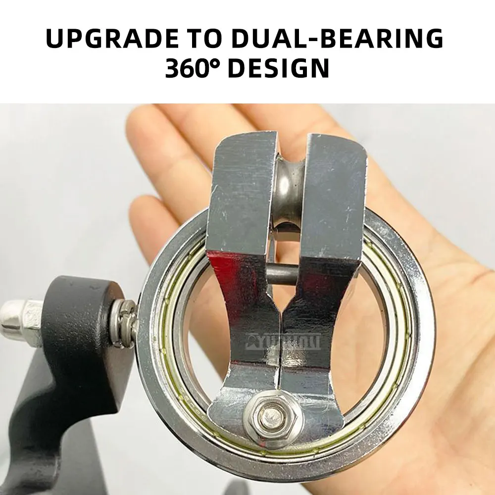 High-End, Quiet, Kite Strap Pulley Reel:  Effort-Saving, Brake,All-Alloy Strap Pulley, Anti-Reverse, Line Retraction