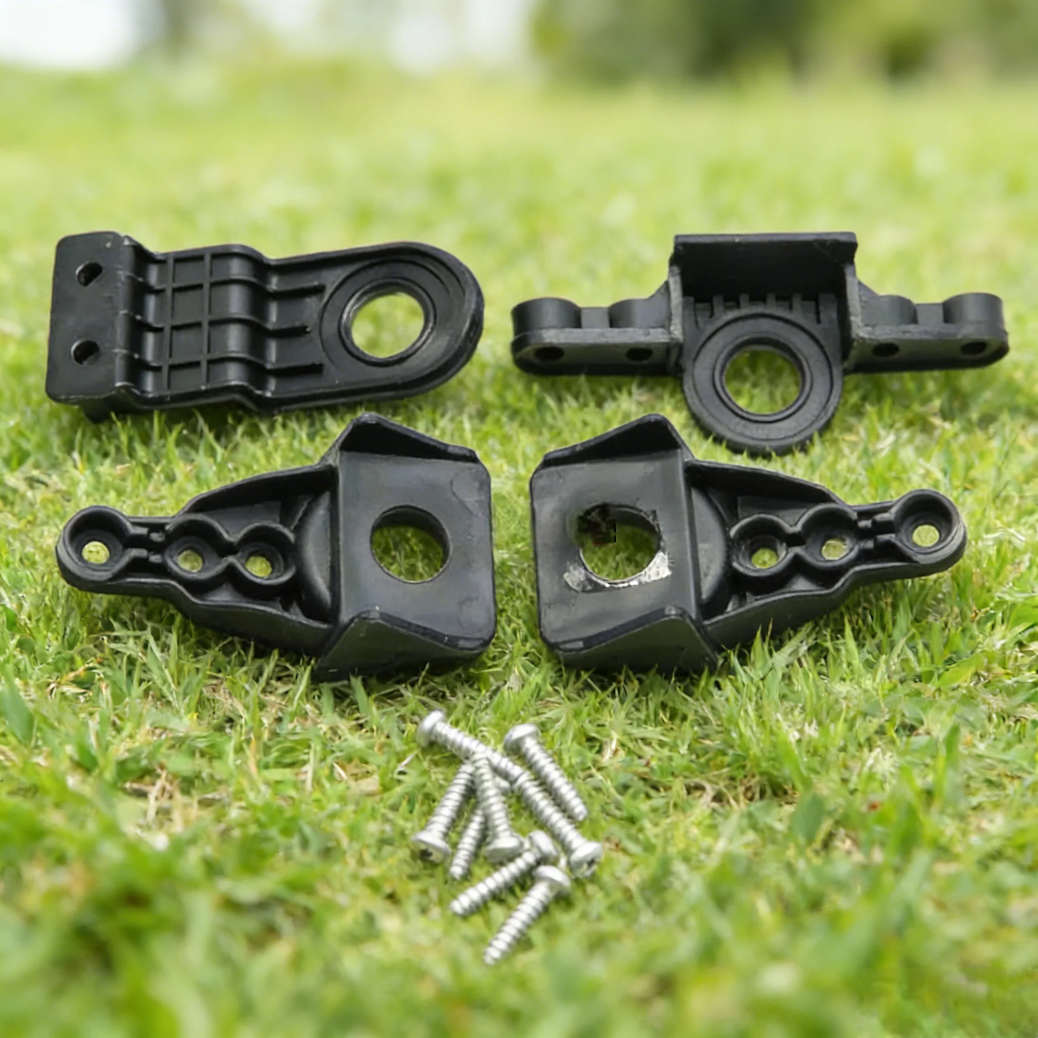 Headlight Repair Kit Bracket Plastic Fixing Claw with Iron Screw High Quality Parts Ear 63117381444 for BMW X5 F15 2014-2018