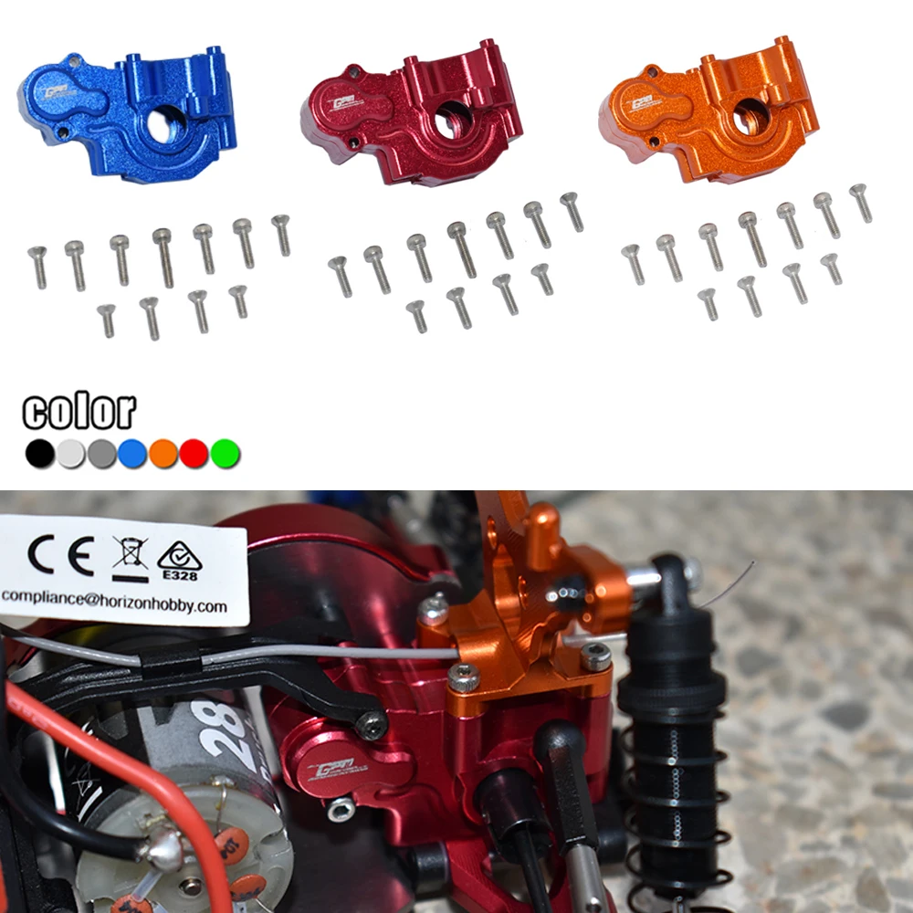 

GPM Metal Aluminum Rear gearbox shell Transmission Case LOS212017 for LOSI 1/18 Mini-T 2.0 2WD Stadium Truck RTR Upgrade Parts