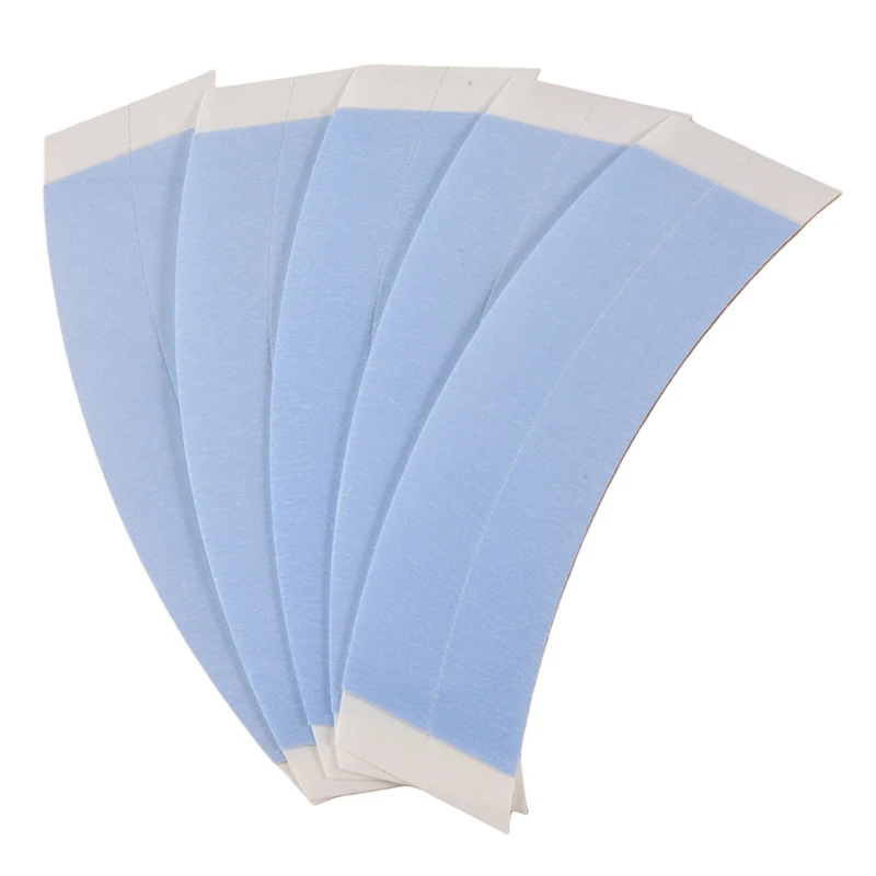 

ABBR 36Pc/Lot Blue Fixed Double Tape Wig Adhesive Extended Hair Tape Waterproof for Toupee Lace Wig Film with Slitting Line