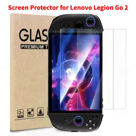 9H Tempered Glass Screen Protector for Lenovo Legion Go 2 Anti-Scratch HD Protective Film Gaming Handheld Console Accessories
