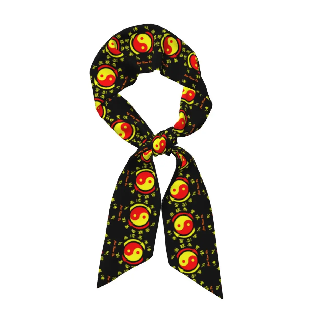 Jeet Kune Do Martial Art Academy 1967 Wing Chun Legend 3 Women Long Narrow Scarf Soft Skinny Scarf Multi-use Neck Head Wrap for